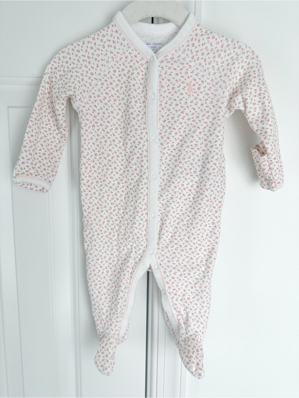 Ralph Lauren floral print sleeper 3m like new
